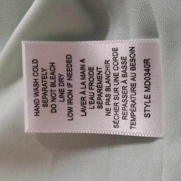 Bobeau. Blue, Sleeveless, Back Tie, Swing Hemline Mini Dress. NWOT. Size S - Picture 8 of 8